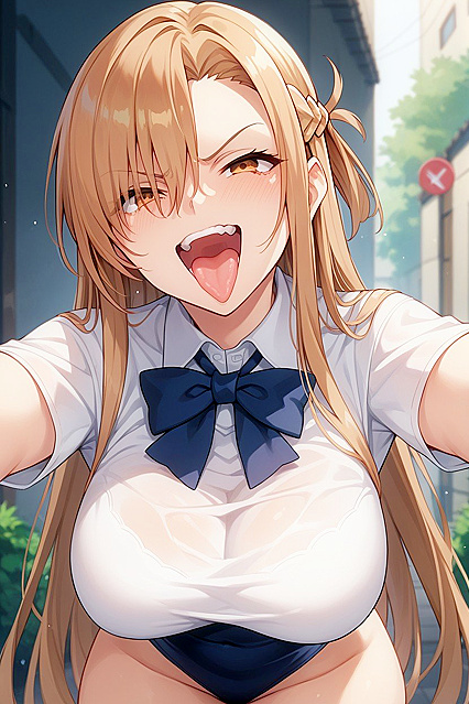 Asunasao's Masked Anger Turns into Passionate hentai Pleasure