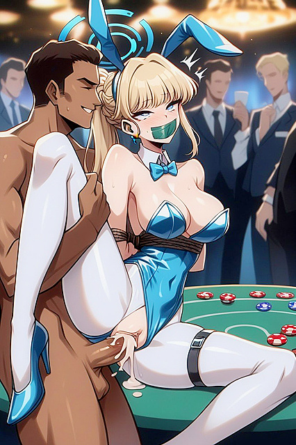 Rough Sex with Shaved Pussy in Intense Hentai AI Image