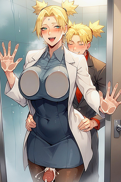 Big-Breasted Babe Gets Gigantic Creampie in Steaming Hot Anime Action