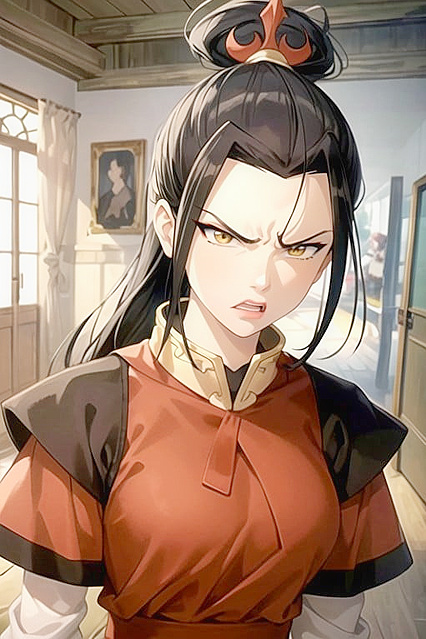 Azula from Avatar Fueled by Fury in Intense Hentai AI Image