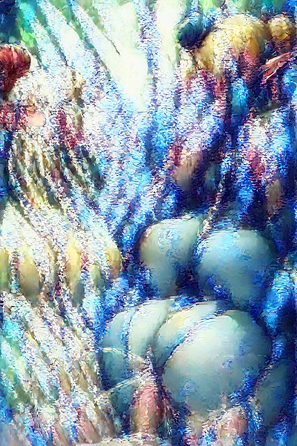 Blue-Haired Sword Elf Gets Fucked by a Monstrous Dick in Steamy Hentai AI Image