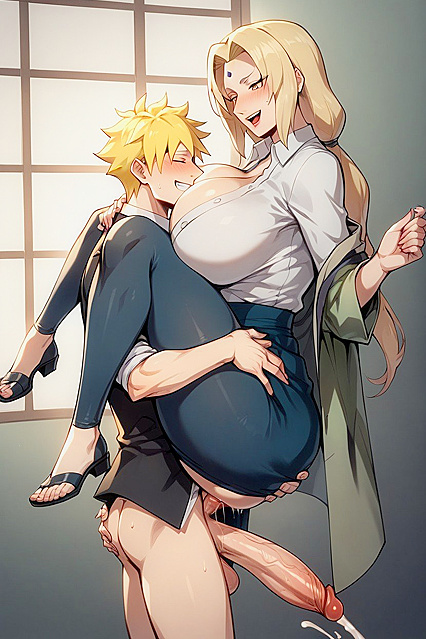 Milf with Big Breasts Carried Away for Hot Hentai Sex Adventures