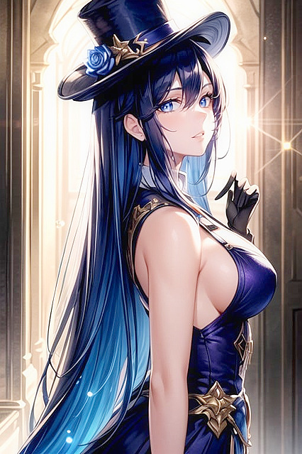 Caitlyn from League of Legends Gets Intimate in POV Side Boob Hentai AI Image