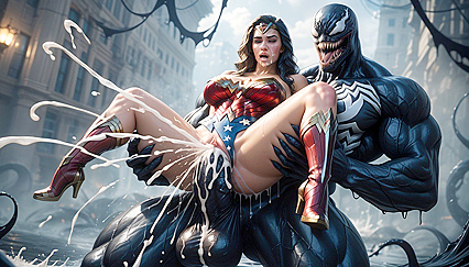 Huge Balls and Extreme Squirting in Mind-Blowing Hentai AI Image