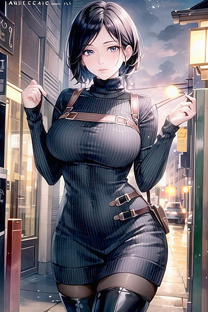 Ada Wong from Resident Evil Seduces in Steamy Hentai AI Image