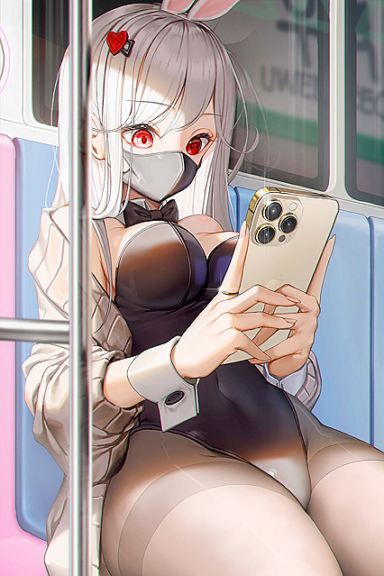 Horny bitches on public transportation - HOT XXX hENTAI pIC!
