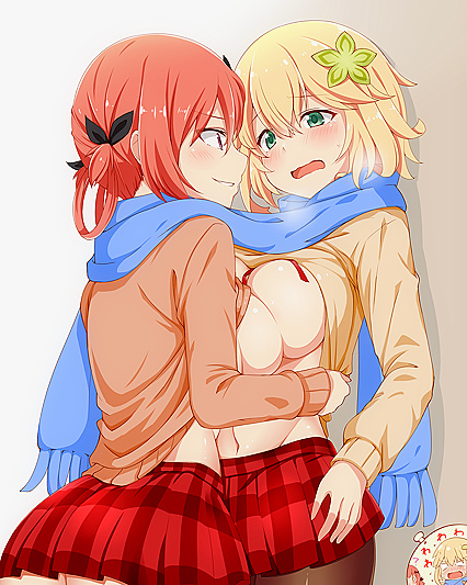 Hentaified Satanic Lesbian Sexfest Featuring Sappho-Erotesque Poses