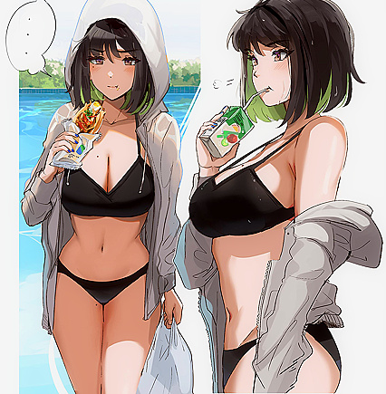 Hella Fuckin’ Simple & Sultry Hentai XXX Porn Pic – You Won‘cha Gonna Need More Than One Hand!