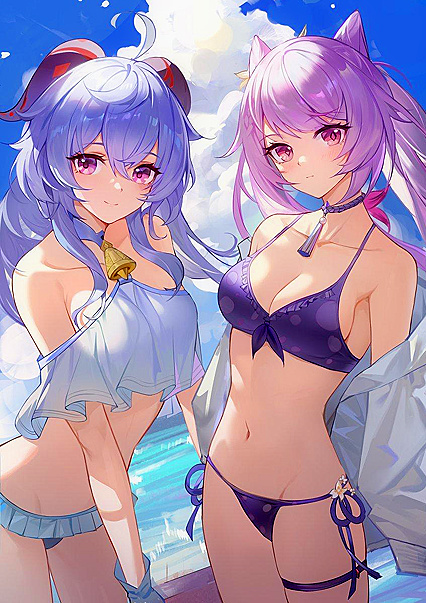 Holy Fuck! Ginyus Dong is So Big He Can Even Cum Inside Keqings Tight Pussy!