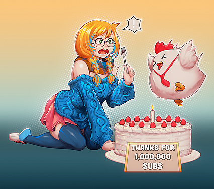 Porn Hub Thanks You For Reaching One Million Horny Subscribers!