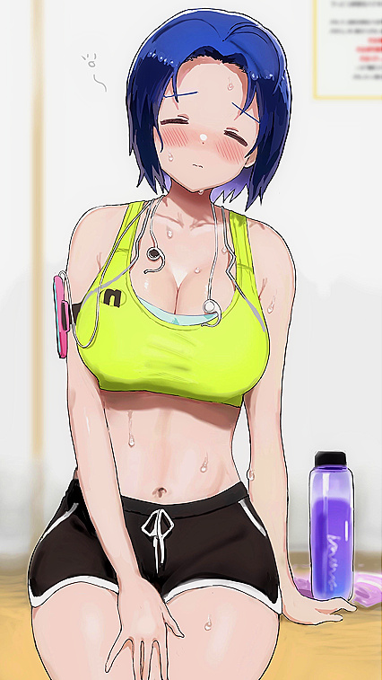 Jizz-soaked Hottie Miya Mushroom Fucking her Tight Pussy in Full HD