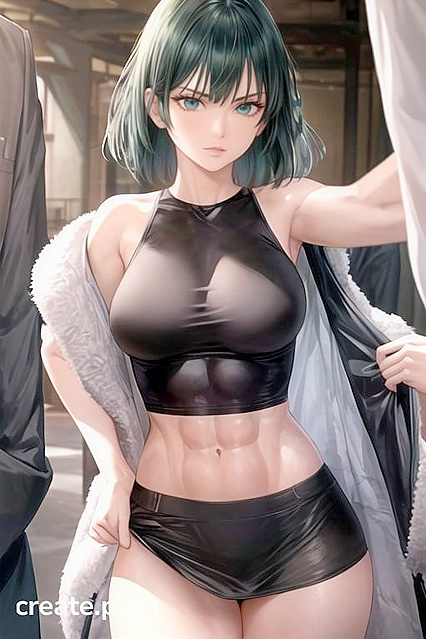 Fubuki from One Punch Man Reveals Her Secrets Underneath in hentai