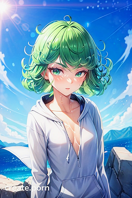Tatsumaki from One Punch Man Seduces in Ultra-Detailed Slime Girl 18+ Hentai