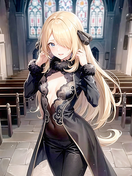 Midday Pleasure - Intimate Face Touching in hentai Hentai AI Image