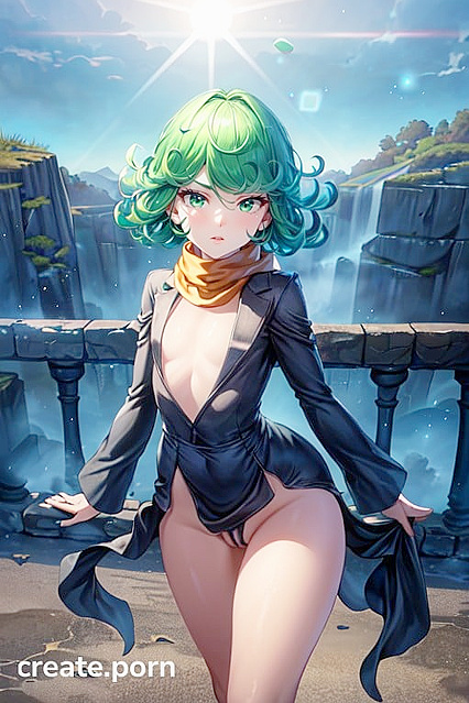 Tatsumaki from One Punch Man Enjoying Ultra-Detailed Skinny Hentai Pleasure