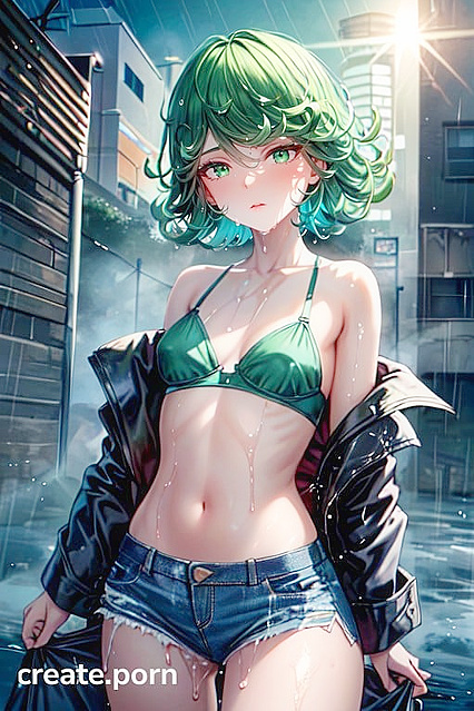 Tatsumaki from One Punch Man Seduced by Ultra-Detailed SlimeGirl 18+ Hentai Fantasies
