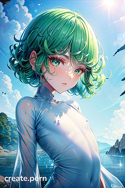 Tatsumaki from One Punch Man Seduces in Slime-Filled hentai Fantasy