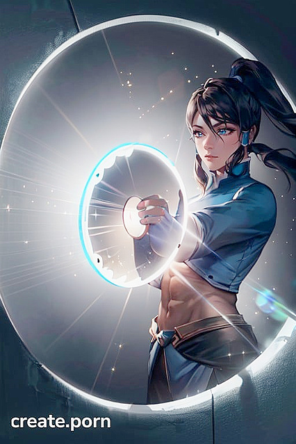 Korra from The Legend of Korra Enjoying Intense Gloryhole Action in Ultra-Detailed Hentai