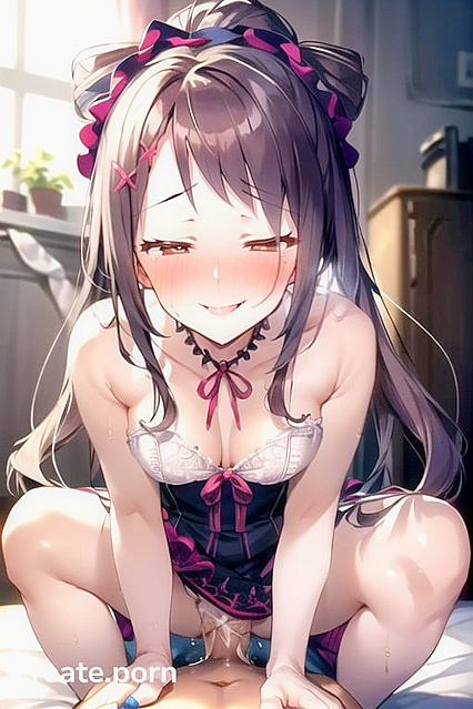 Shalltear Bloodfallen from Overlord Seductively Cumming While Staring into the Camera