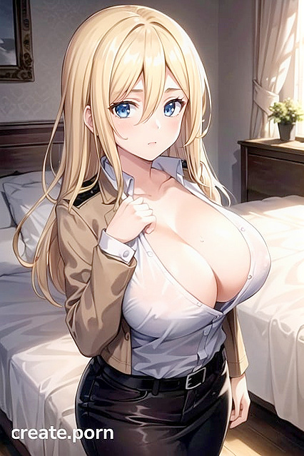 Mind-Blowing Bedroom Action with Massive Ass and Busty hentai Pleasure