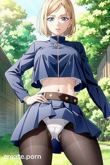 Nobara Kugisaki Wears Tight Spandex for Sizzling Jujutsu Kaisen Hentai AI Image