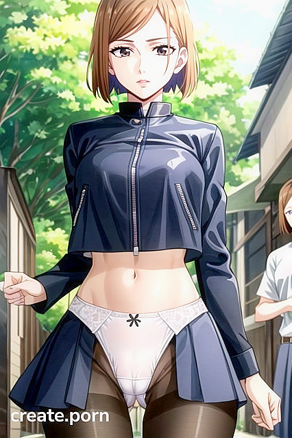 Naked Biker Chick Shows Off Her Black Leather Jacket and Seductive Cameltoe