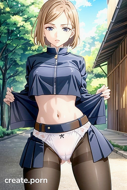 Nobara Kugisaki's Spandex Clad Cameltoe Action in JuJutsu Kaisen Hentai