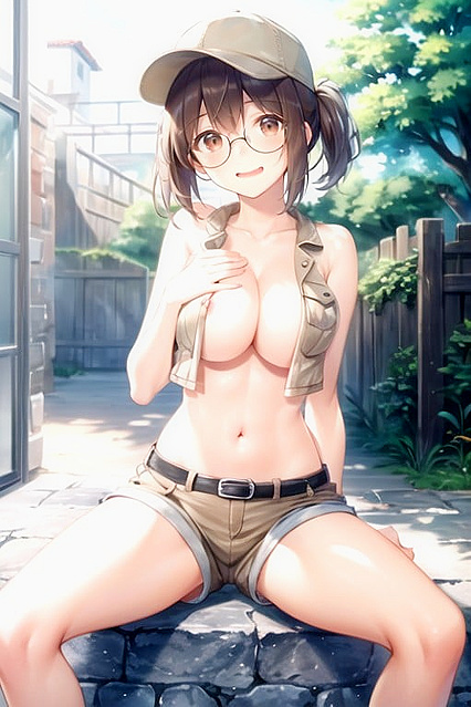 Fiolina from Metal Slug Nude in Cute Hentai AI Image