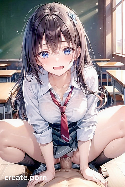 Naked SchoolGirl 18+ 18+s in Uniform Explore Intimate Pleasures in Classroom Hentai