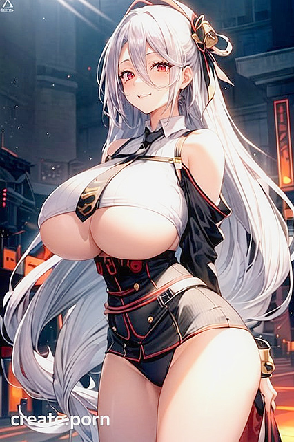 Tiny 18+ Waisted Goddess with Enormous Tits and Mega Round Ass in Ultra-Detailed Hentai Bliss