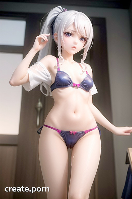 Massive Ass in 3D Bottom-Up Views for mind-blowing Hentai AI Image