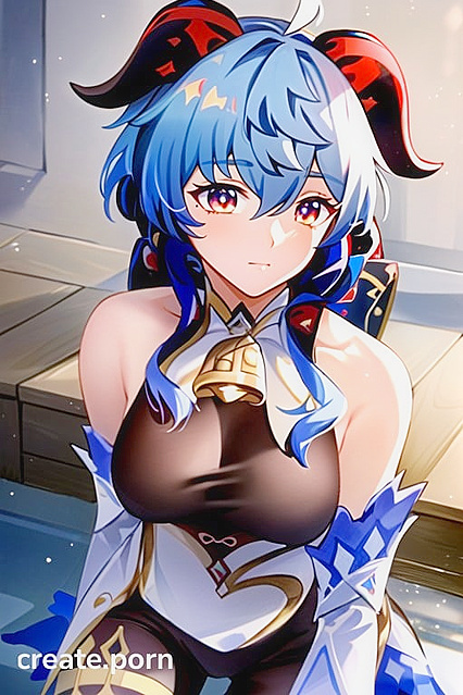 Ganyu's Muscular Body Shines in Naked Hentai Pleasure