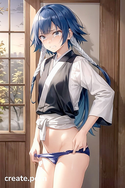 Crowded Room, Fearful Undressing Leads to Intense Hentai Pleasure