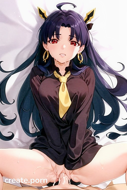 Bust Shot Bliss - Blouse Unbuttoned for Creamy Hentai Ecstasy