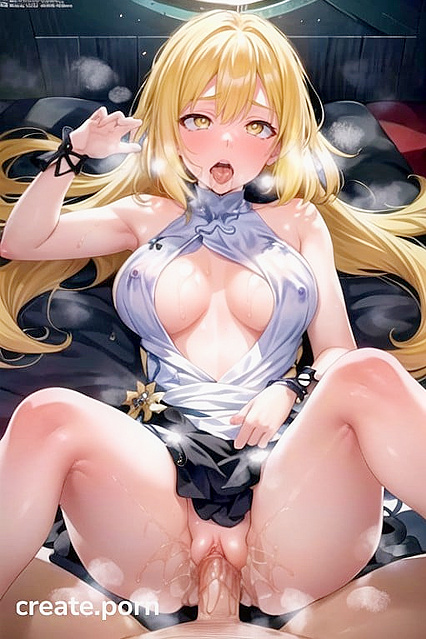 Aiz Wallenstein Stares Seductively at You in Dungeon-Themed Hentai Orgasms