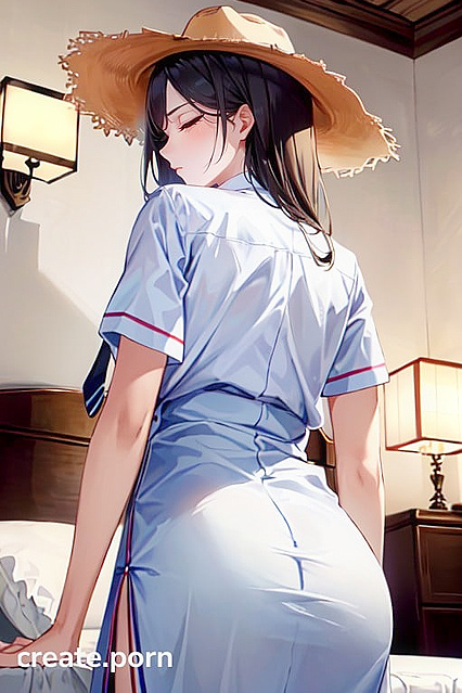 in Pyjamas Seduces in Bed for Steamy Hentai Delights