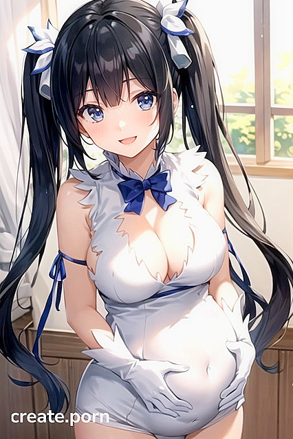Hestia from DanMachi Carries Your Baby in Blissful Hentai Pregnancy Joy