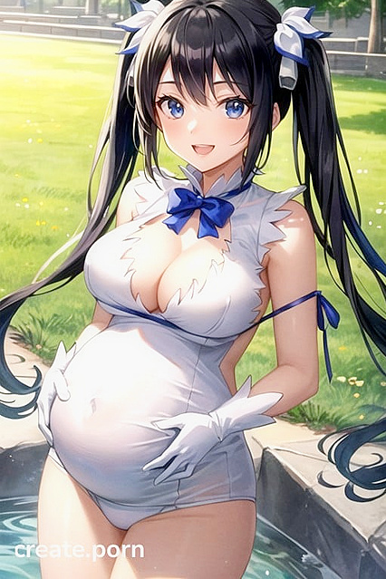 Hestia from Danmachi Carries Your Love in a Steamy Pregnancy Hentai Adventure