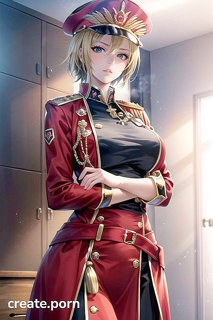 Waist-Shot Seduction - Fit Girl 18+ in Tight Clothes Tempts You in Hentai AI Image