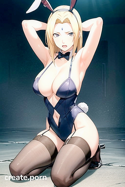 Tsunade’s Juicy Tits Bounce Wild as She Screams in Ecstatic Orgasm, Arms Raised High