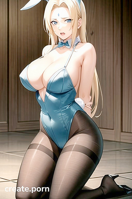 Tsunade in a Bunny Costume Getting Pounded to Orgasmic Bliss