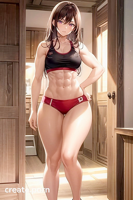 Huge Ass, Pink-Eyed Brunette in Insane Hentai Porn Action