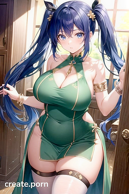 Thick Cock Slams Into Tight Pussy, Juicy Thighs Spread Wide in Perverted Hentai Action