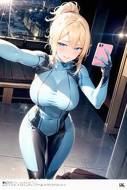 Samus Aran Strips Down and Blushes in Mischievous Hentai Porn Action