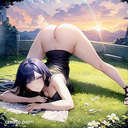 Ultra-Detailed Hentai Porn - Hyuuga Hinata in a Jack O’ Lantern Pose, Hot as Hell