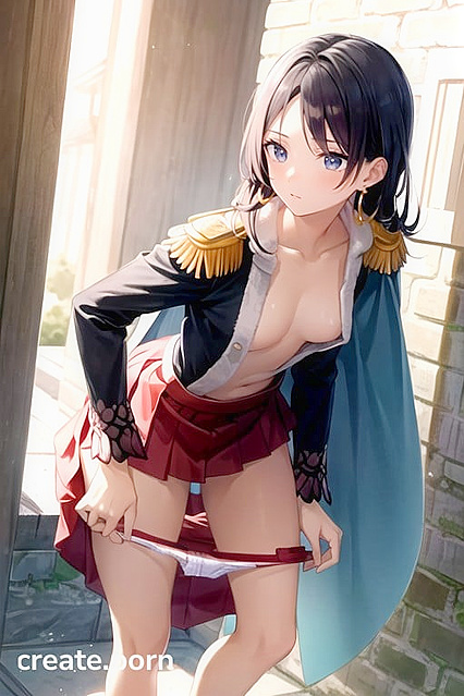 Boa Hancock Strips Her Tiny Skirt Revealing Nude Curves While Facing Away