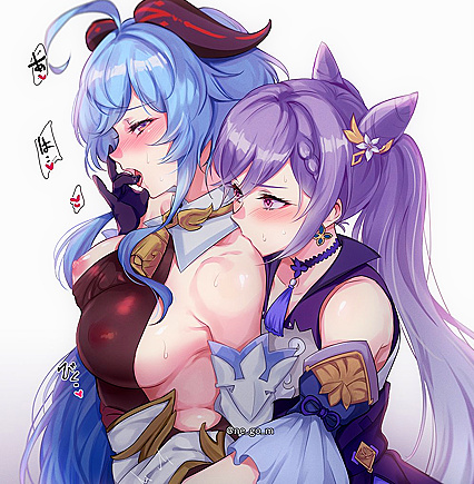 Holy Fuck! Ginyus Dong is So Big He Can Even Cum Inside Keqings Tight Pussy!