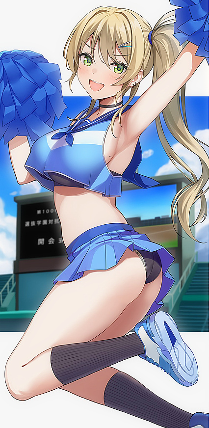 Horny Hottie Cheering Squad Gone XXX Wild!