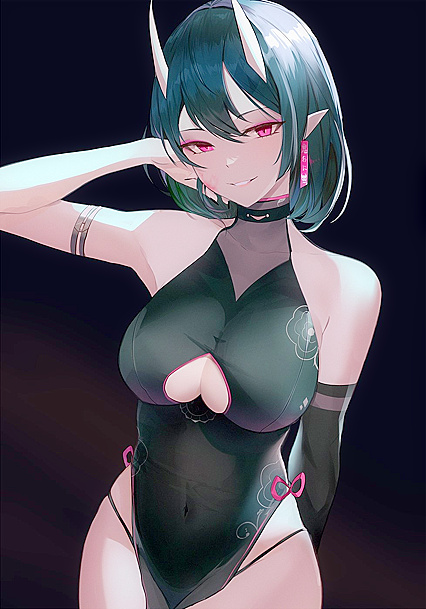 Horny Smut Sesh With Huge-Ass Demon Babe - XXX Pics of Hot Temptress Getting Down with Horned Monster