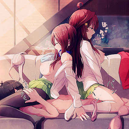 Hella Hot Study Sesh Gone Henta-riffic!